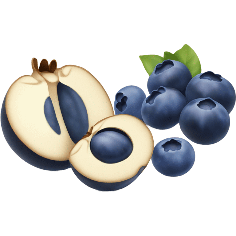 Blueberries  emoji