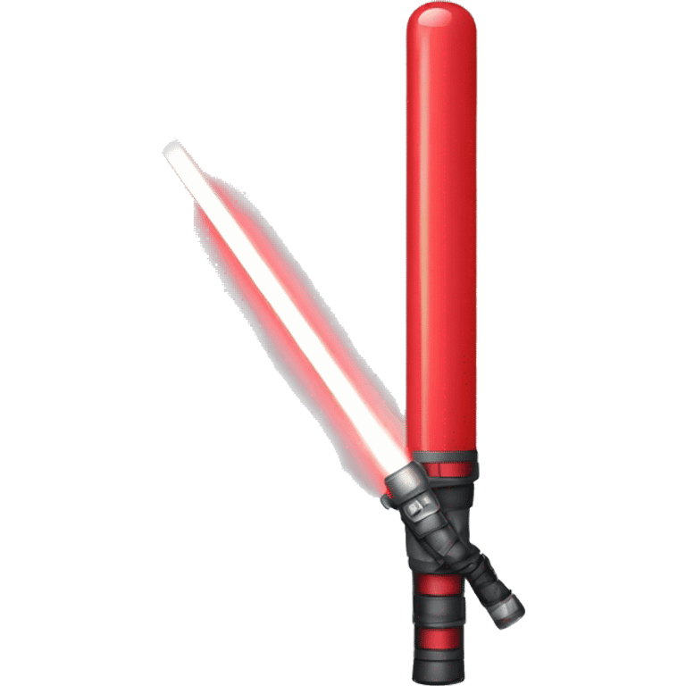 red lightsaber emoji