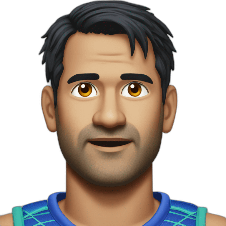 Mahendra Singh Dhoni  emoji