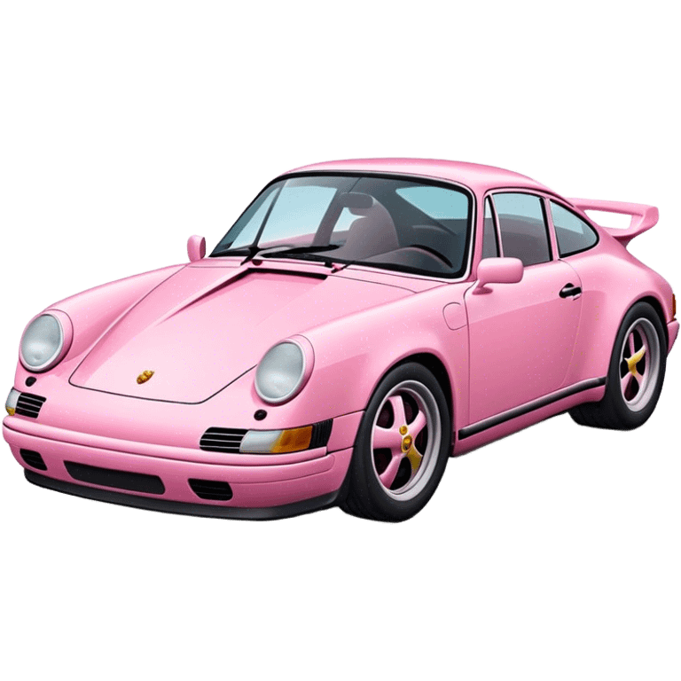 Pink porche  emoji