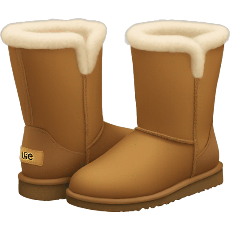 Ugg Tasman boots emoji