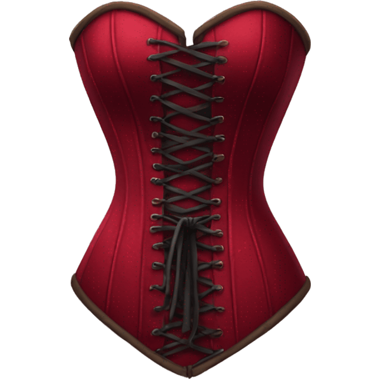 Red wine Corset  emoji