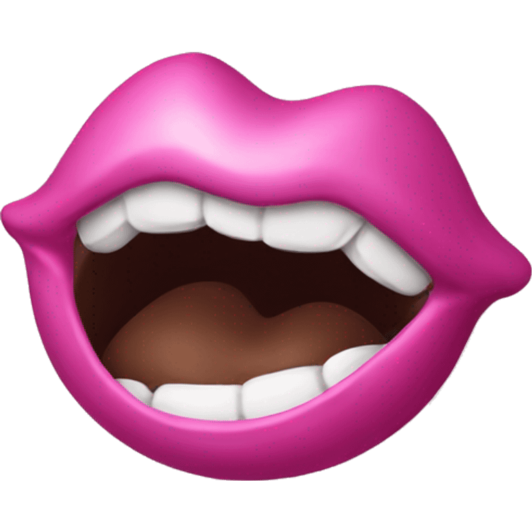 Pink hersheys kiss  emoji