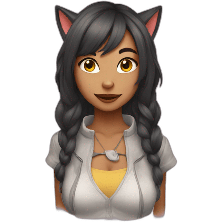 Catgirl emoji