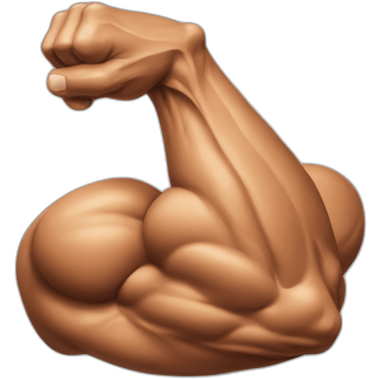 bicep muscle emoji