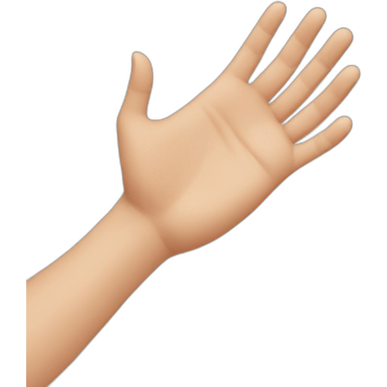 hand massage emoji