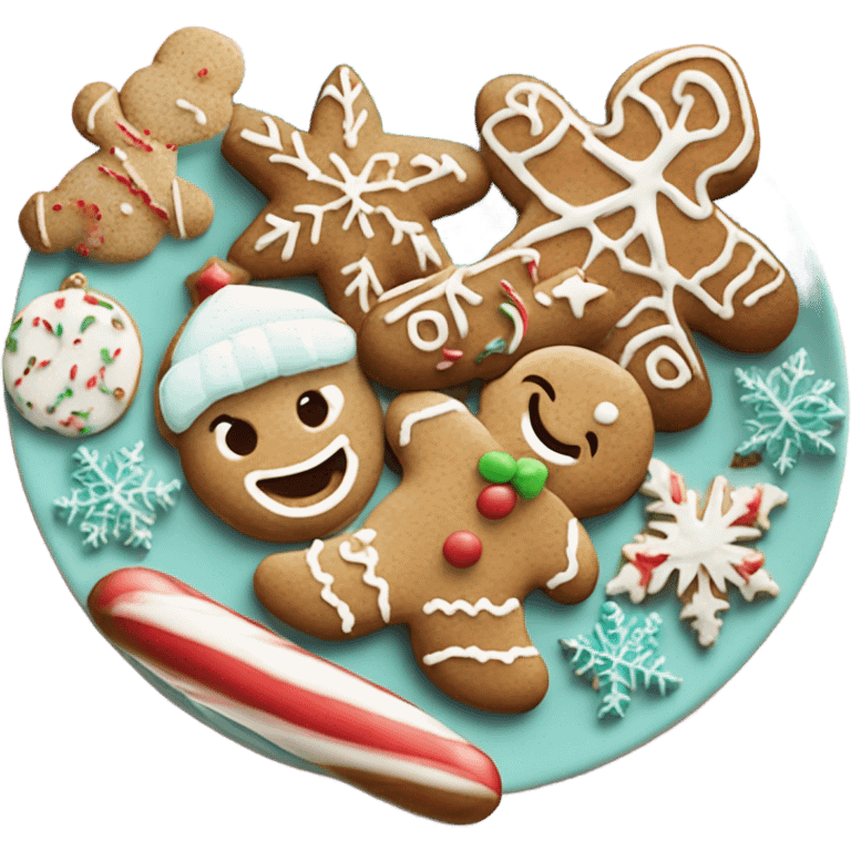 Christmas cookies emoji