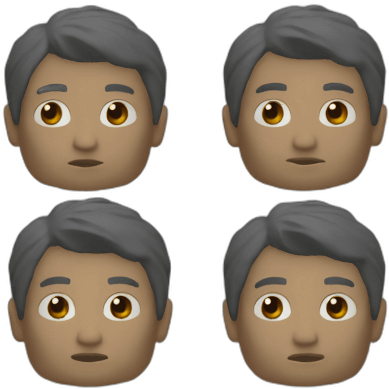 a Roblox noob emoji