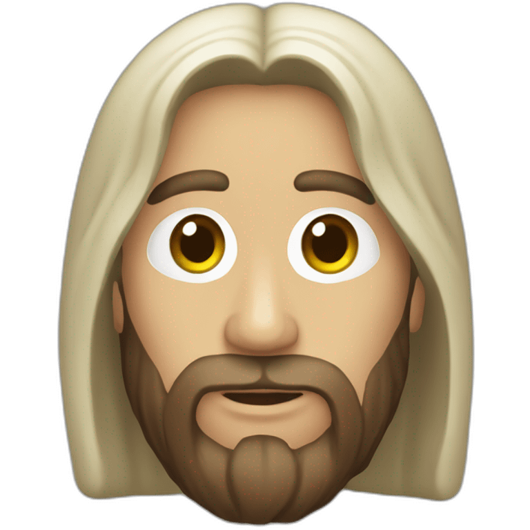 Jesucristo orando emoji