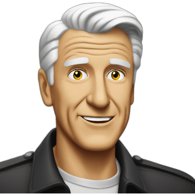 Leslie Nielsen emoji