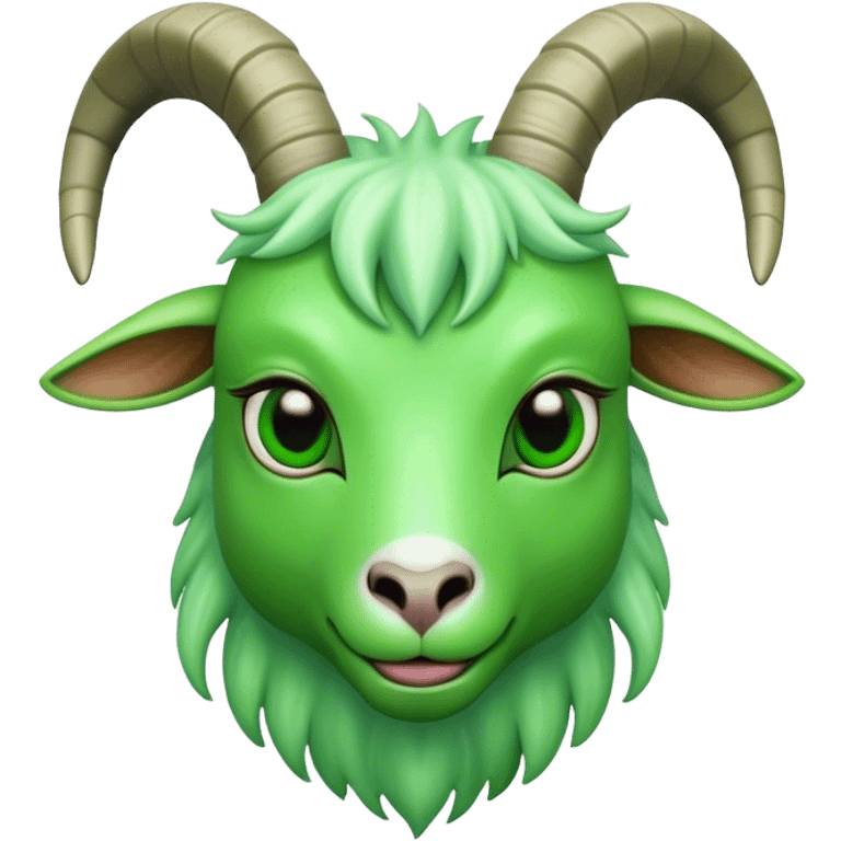 alien goat emoji