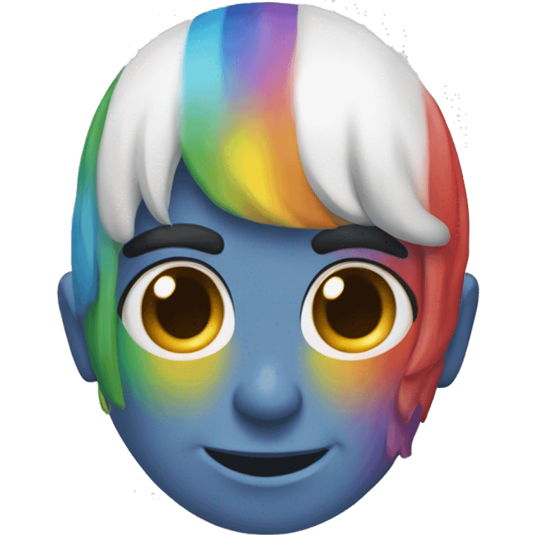 Coração arco iris emoji