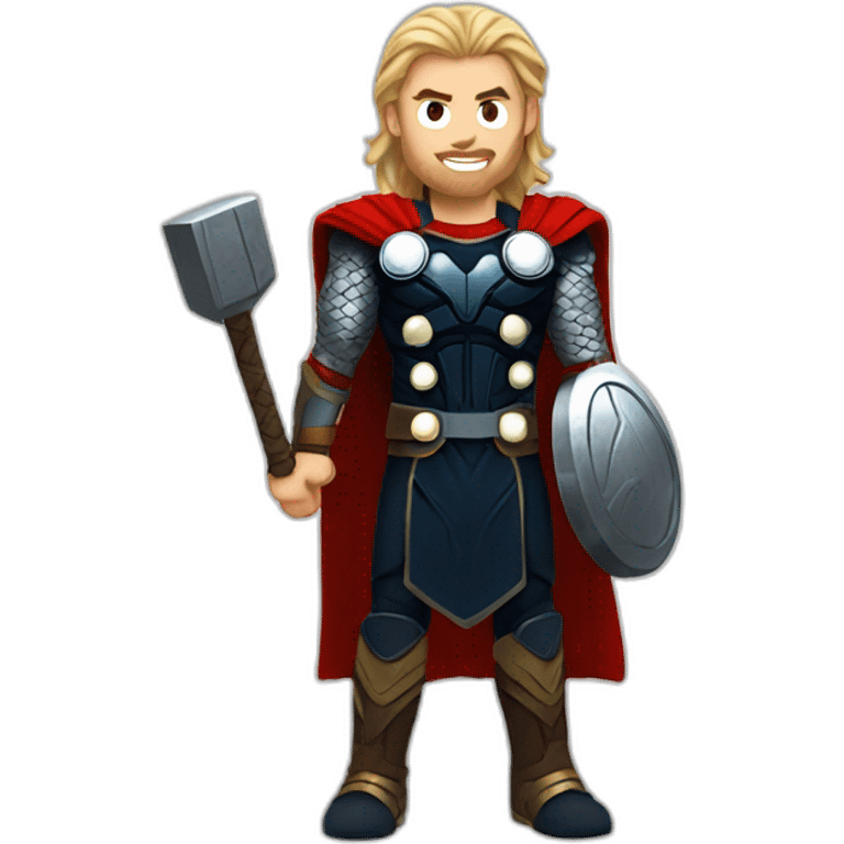 fullbody thor emoji