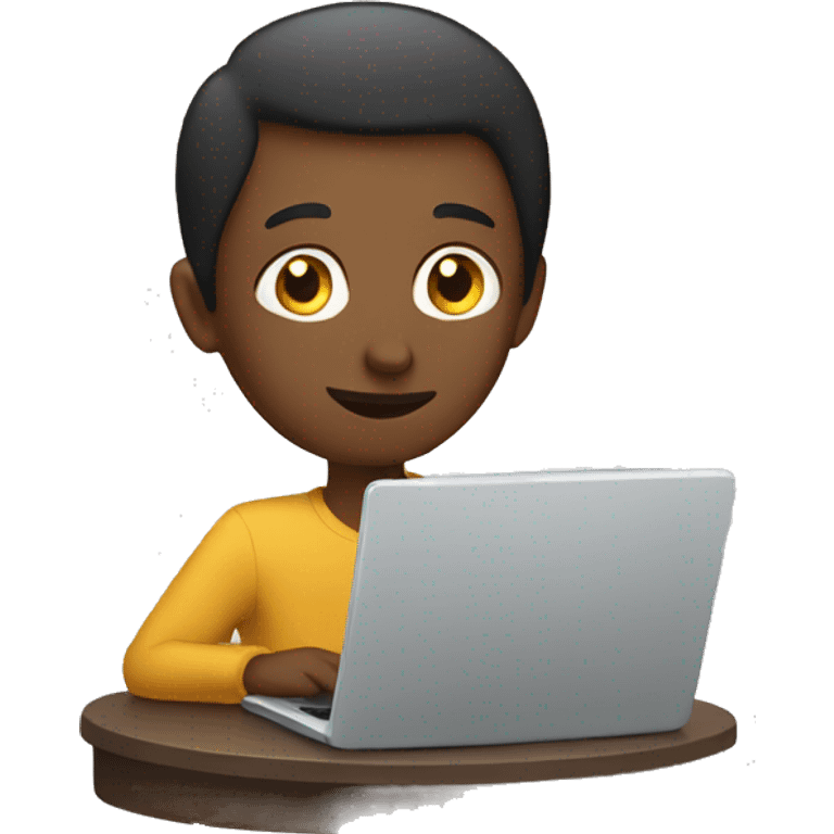 person using laptop emoji