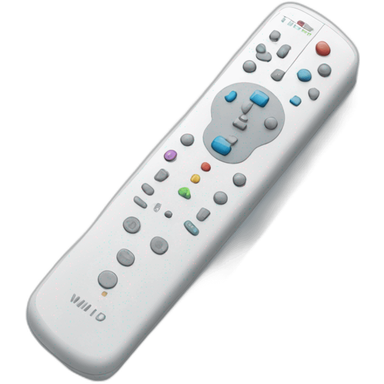 Wii remote emoji