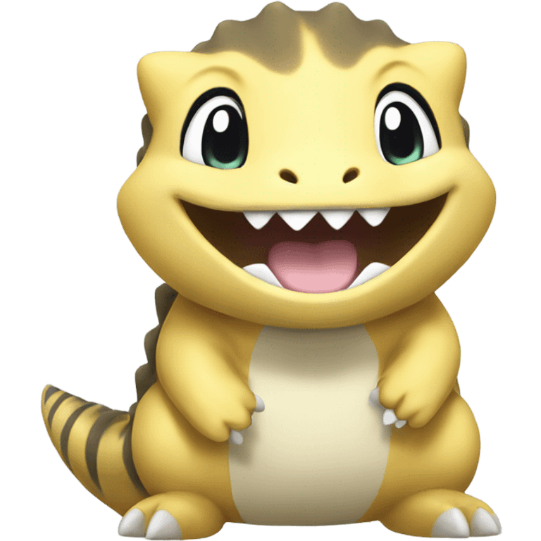 Sandshrew laughing  emoji