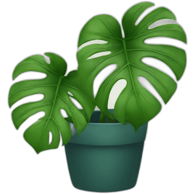 monstera emoji