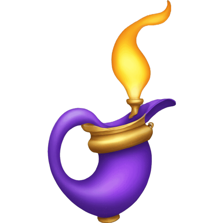 Genie lamp emoji