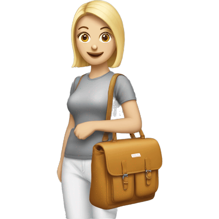 Woman with Speedy Tasche emoji