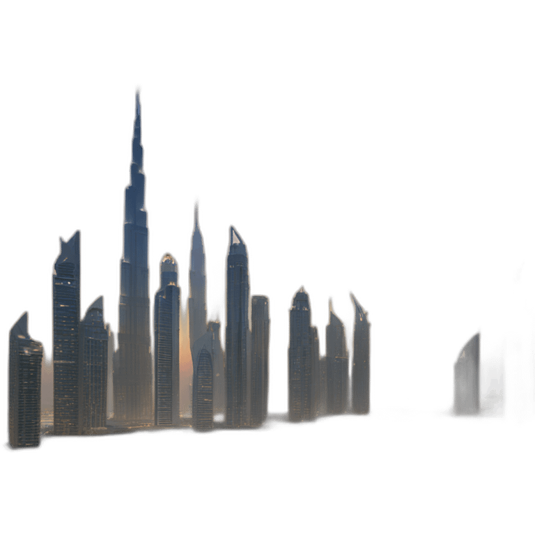 Dubai skyline emoji