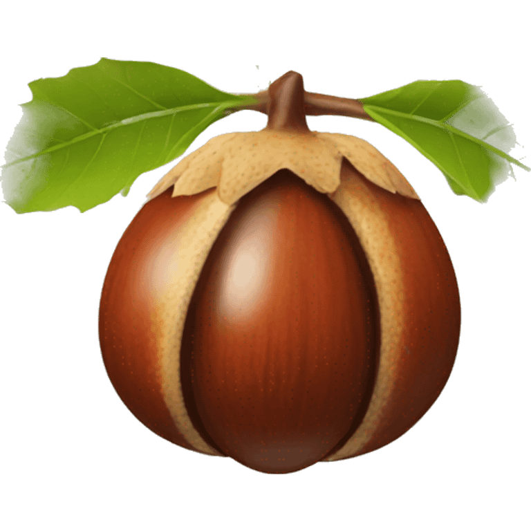 chestnut emoji