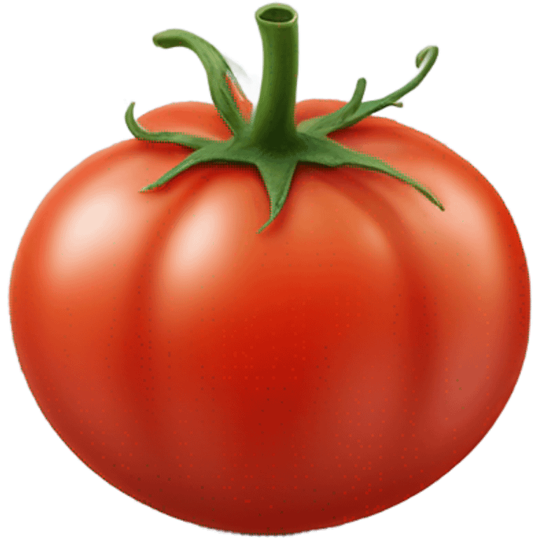 Tomato with a nose emoji