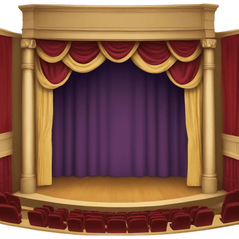 theater stage emoji