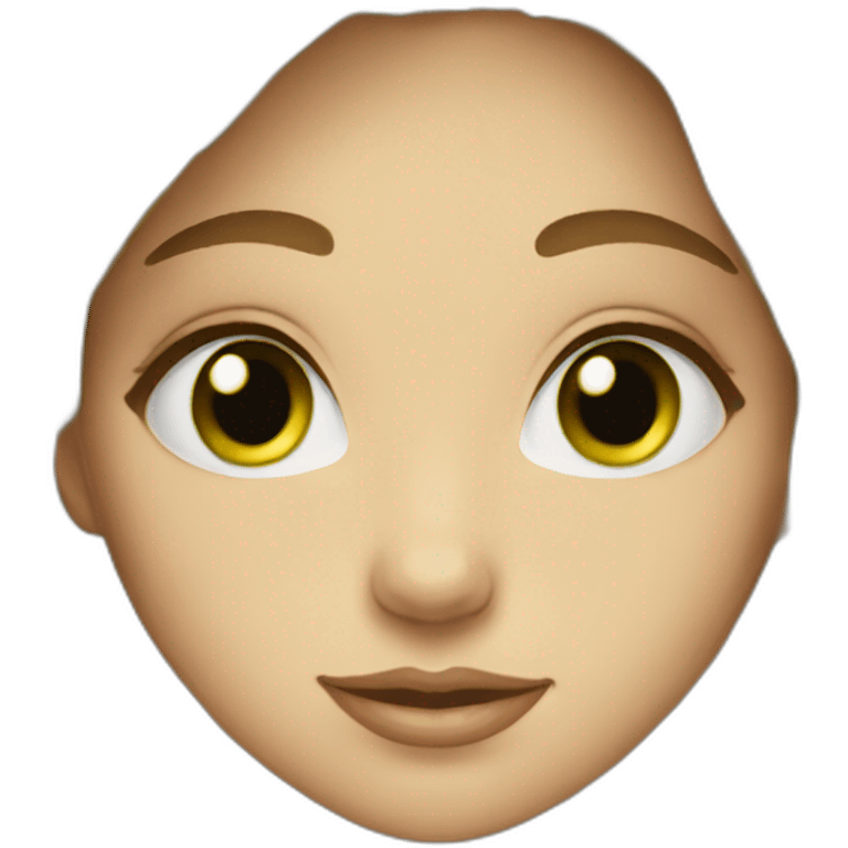 Lightbrown-hair-green-eyes-girl emoji