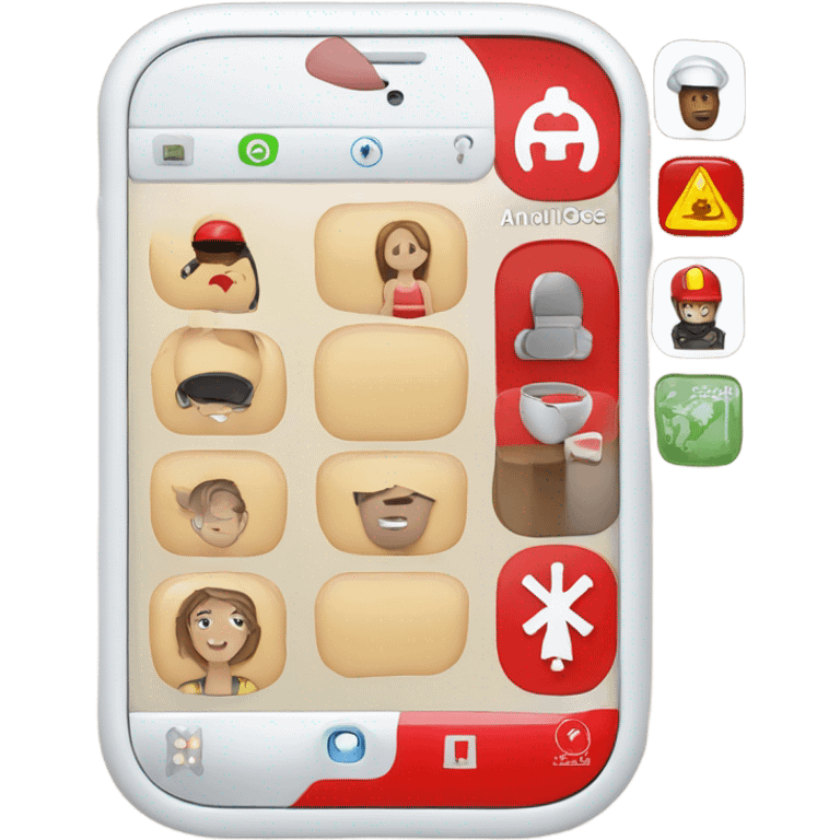 iphone in sos mode emoji