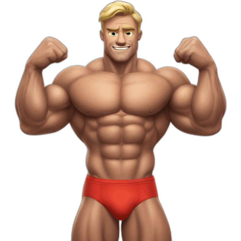 czech bodybuilder emoji