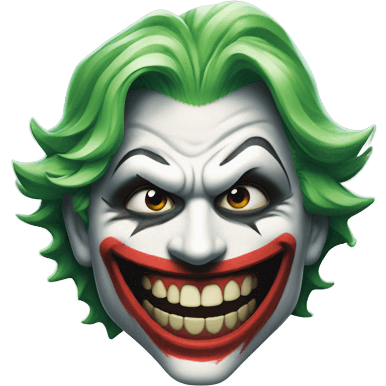 The joker smiling emoji