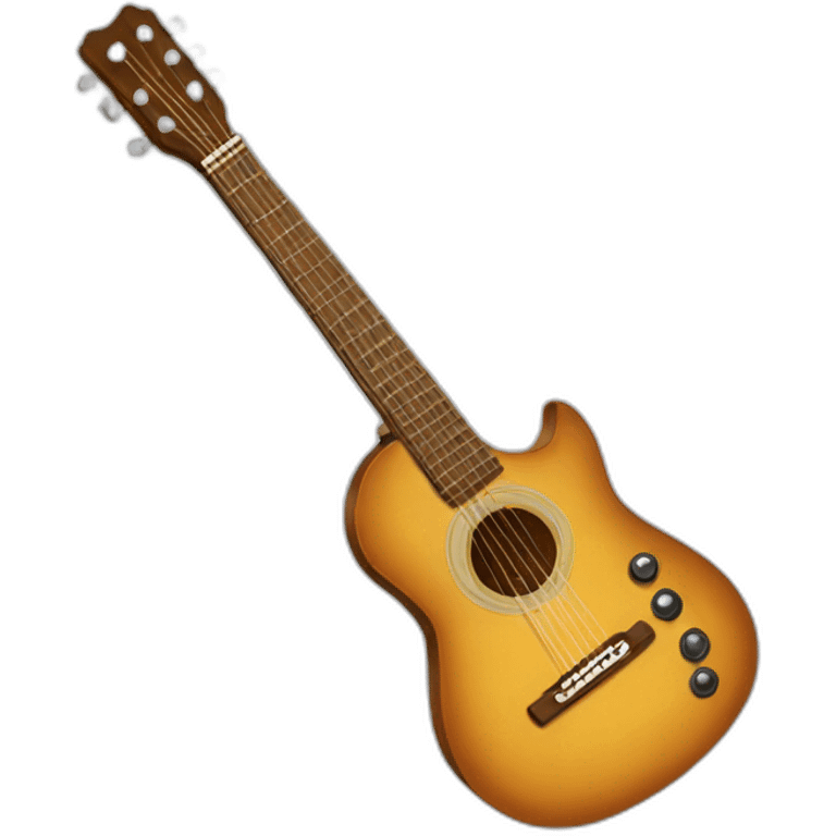 Guitare emoji