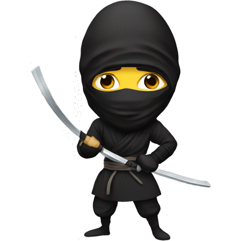 masked ninja emoji