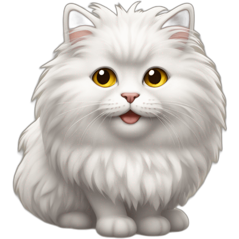 fluffy-cat emoji