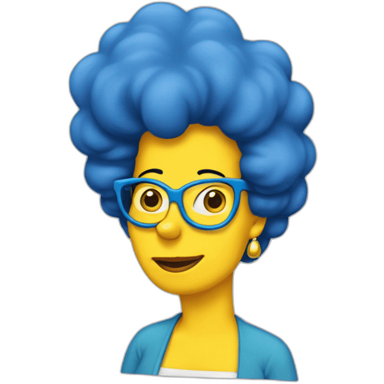 Marge Simpson emoji