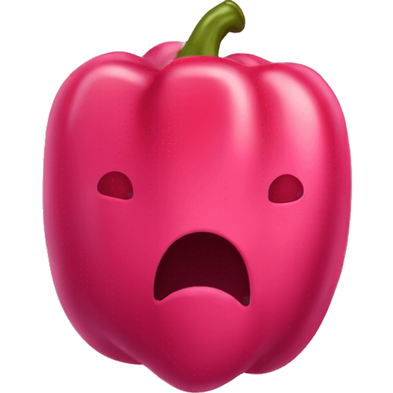 pink pepper emoji