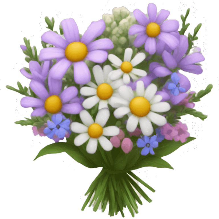 aesthetic wildflower bouquet  emoji