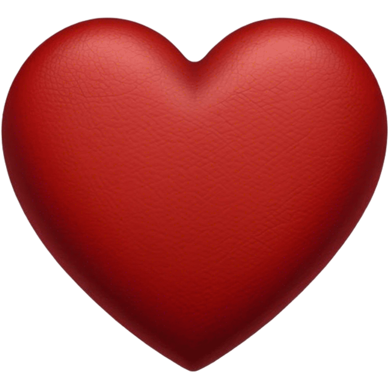 dark red heart emoji