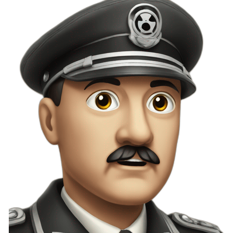 Hitler sur un bateau emoji