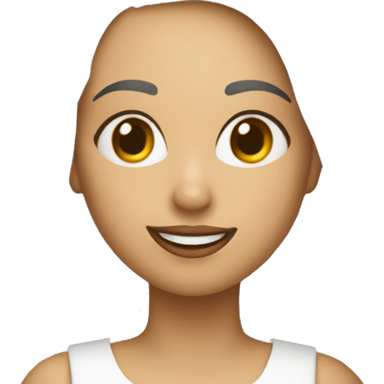 Chica con velo de novia en moto emoji