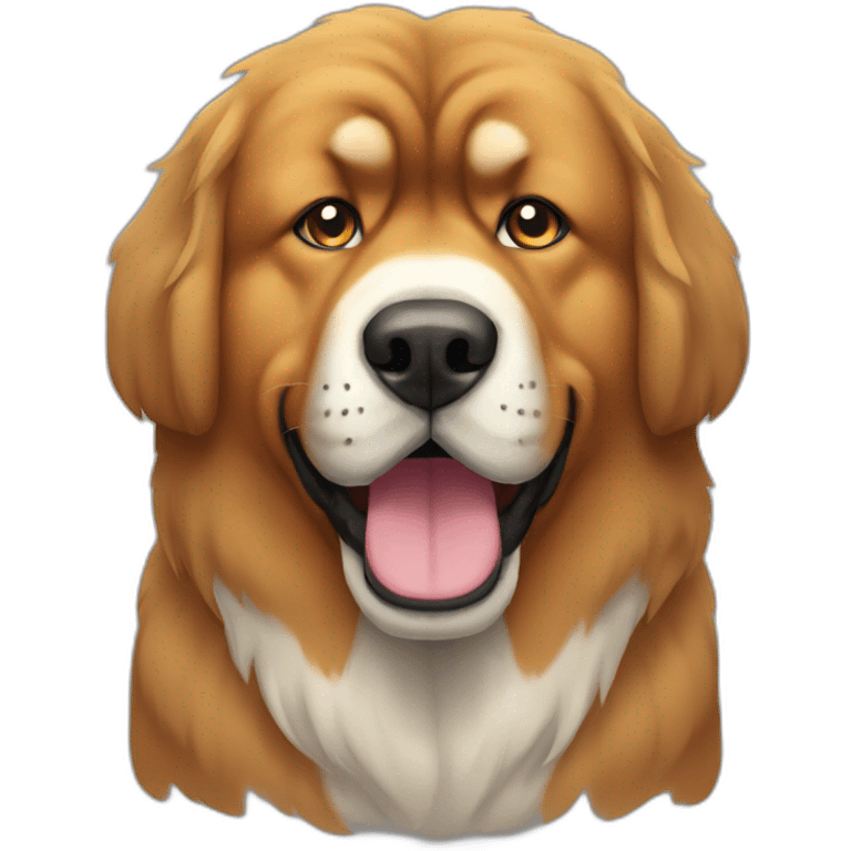 Tibetan Mastiff Dog emoji