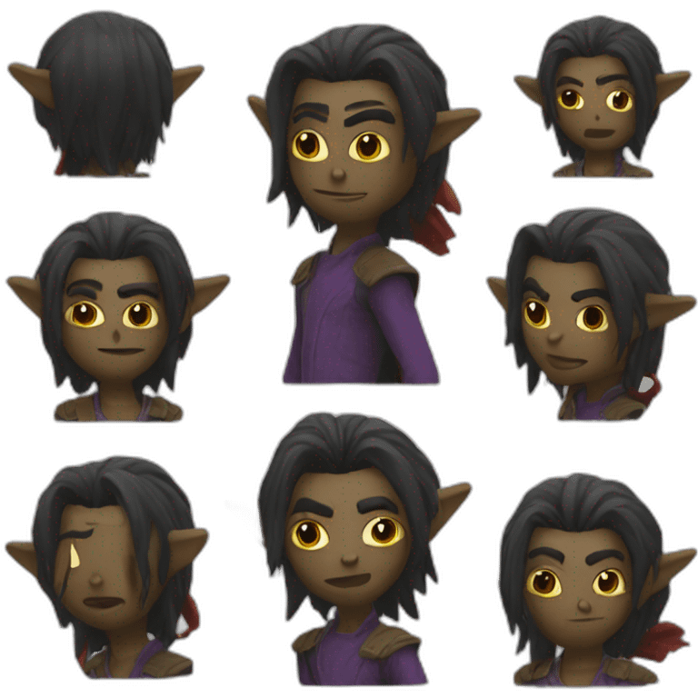 dark jak emoji