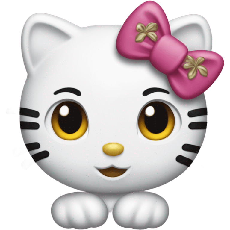 New Orleans hello kitty  emoji