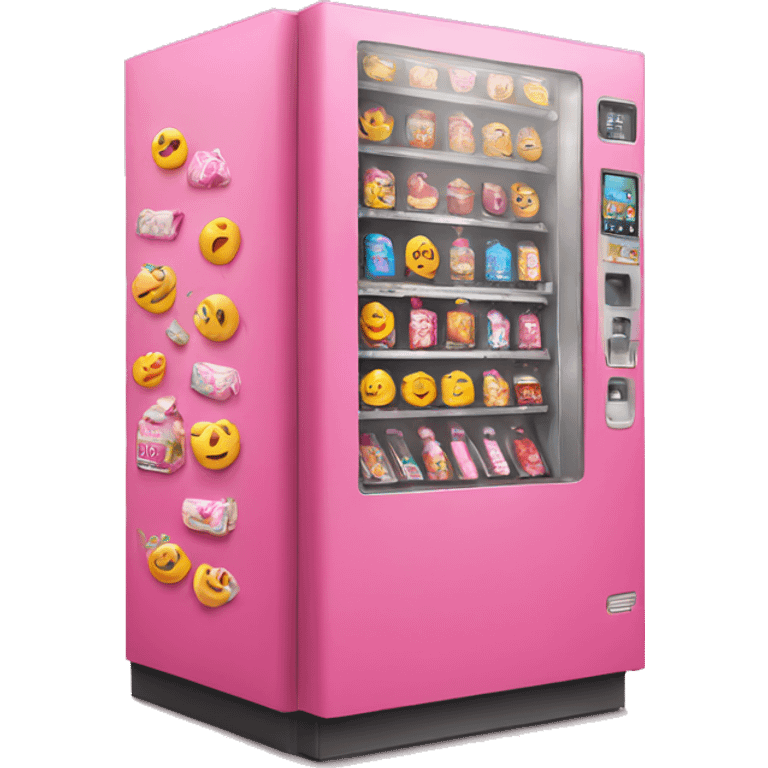 pink vending machine emoji