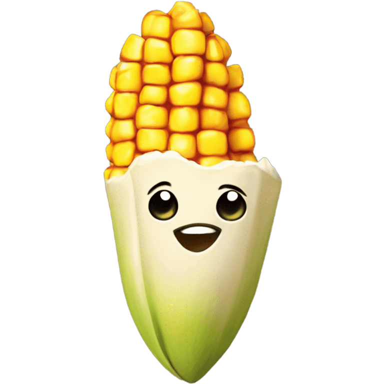 Spicy elote  emoji