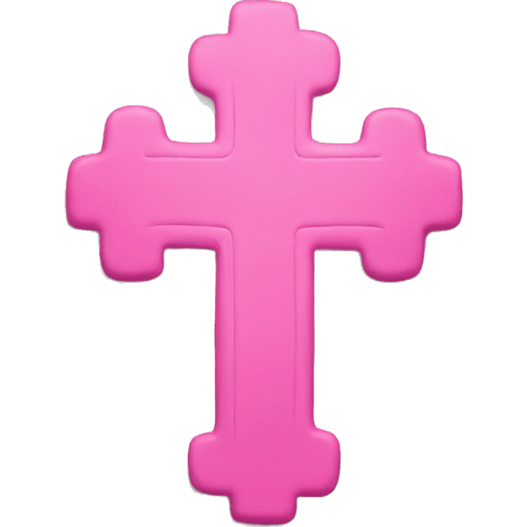 pink cross emoji