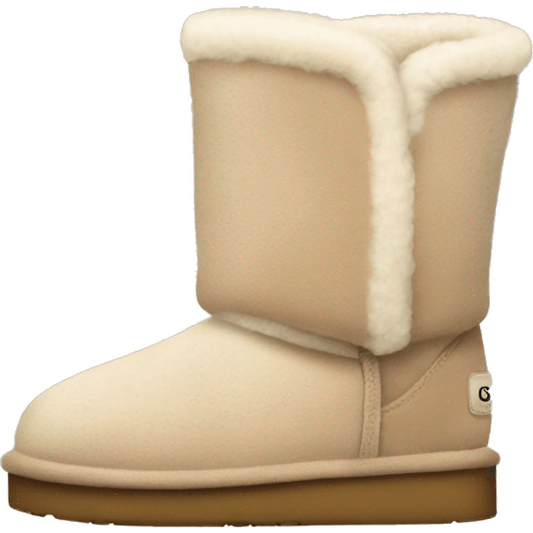 Ugg boot slippers emoji