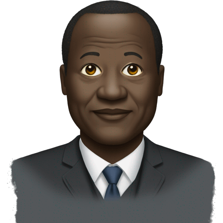 Alassane Ouattara emoji