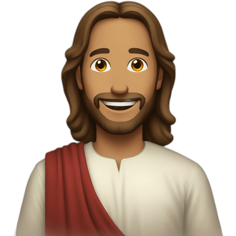 happy-jesus emoji