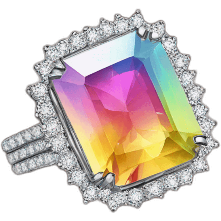 Jonathan Toews as rainbow diamond ring emoji